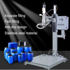 High-Efficiency 200L Semi-Automatic Drum Filling Machine for Solvents