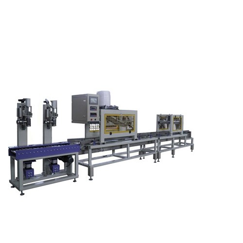 2頭防爆液體化工灌裝機(jī)自動充氮灌裝設(shè)備