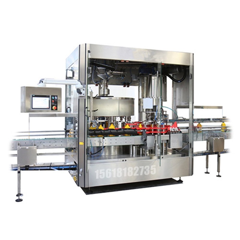 高速旋轉(zhuǎn)灌裝封蓋機